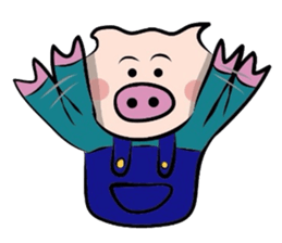 Couple of the pig 2 sticker #1313993