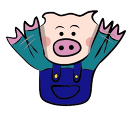 Couple of the pig 2 sticker #1313993