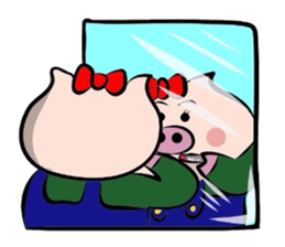 Couple of the pig 2 sticker #1313996