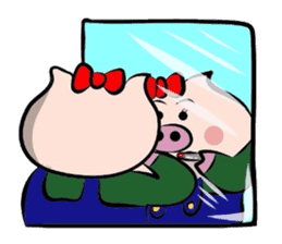 Couple of the pig 2 sticker #1313996