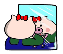 Couple of the pig 2 sticker #1313996