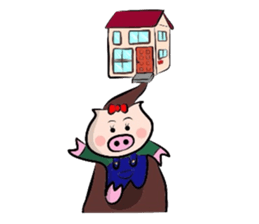 Couple of the pig 2 sticker #1313998