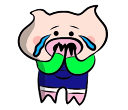 Couple of the pig 2 sticker #1314008