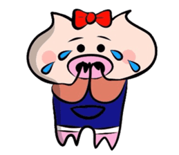 Couple of the pig 2 sticker #1314009