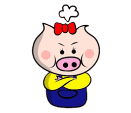 Couple of the pig 2 sticker #1314017