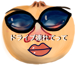 Onion Face sticker #1314786