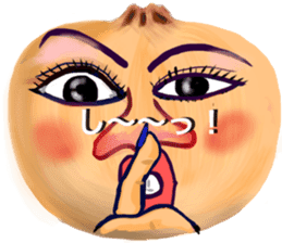 Onion Face sticker #1314790