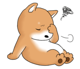 mame shiba sticker #1314824
