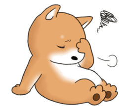 mame shiba sticker #1314824
