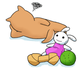 mame shiba sticker #1314832