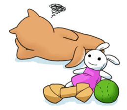 mame shiba sticker #1314832