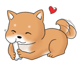 mame shiba sticker #1314840