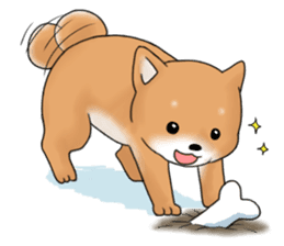 mame shiba sticker #1314848