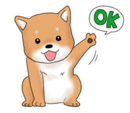 mame shiba sticker #1314853