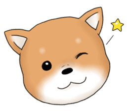 mame shiba sticker #1314856