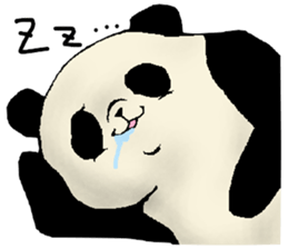 Chivalrous spirit of panda sticker #1315303