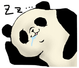 Chivalrous spirit of panda sticker #1315303