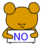 Gymnastics Kumazou Japanese version sticker #1315474