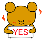 Gymnastics Kumazou Japanese version sticker #1315475