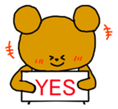 Gymnastics Kumazou Japanese version sticker #1315475