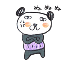 haramaki  panda  2 sticker #1315746