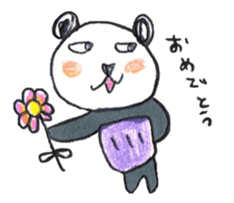 haramaki  panda  2 sticker #1315756