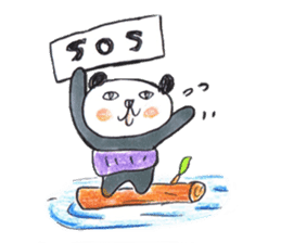 haramaki  panda  2 sticker #1315757
