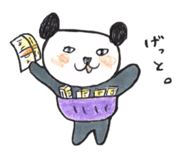 haramaki  panda  2 sticker #1315759
