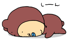 Costume life bear person of the bear sticker #1315881