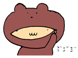 Costume life bear person of the bear sticker #1315883