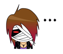 Mummy's band sticker sticker #1315946