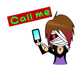 Mummy's band sticker sticker #1315966