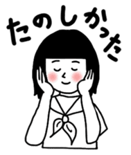 Japanese High School GIRL sticker #1316069