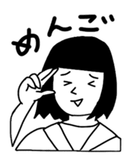 Japanese High School GIRL sticker #1316071