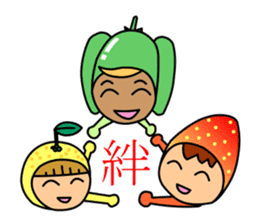 Hyuganatsu,Mango & Pepper's sticker 2 sticker #1316423