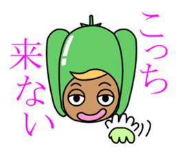 Hyuganatsu,Mango & Pepper's sticker 2 sticker #1316424