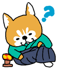Cute Japanese dog sticker #1316463
