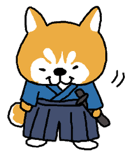 Cute Japanese dog sticker #1316476