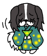 Cute Japanese dog sticker #1316478