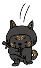 Cute Japanese dog sticker #1316489