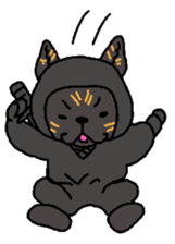 Cute Japanese dog sticker #1316490