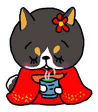 Cute Japanese dog sticker #1316496