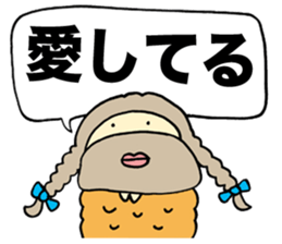 Sermon Bagworm sticker #1316543