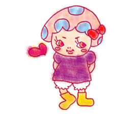 Mushroom brother and sister sticker #1316680