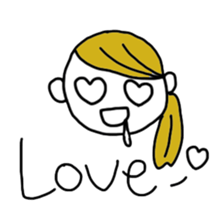 Girl&Boy&Cat! sticker #1316874