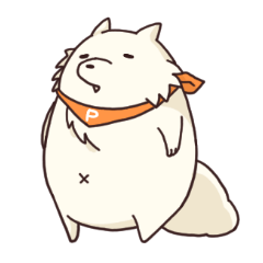 White raccoon dog