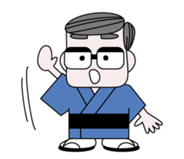 Japanese Dad sticker #1317587