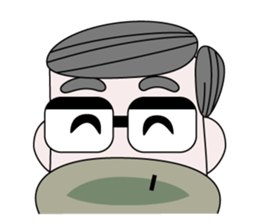 Japanese Dad sticker #1317599