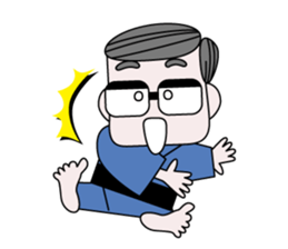 Japanese Dad sticker #1317602