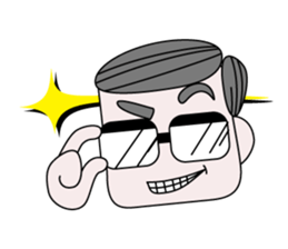 Japanese Dad sticker #1317607